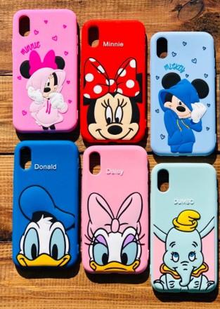 Чехол DISNEY Mickey Mouse для iPhone 11 6.1" 6/6s 7/8 Plus X/XS XR XS Max 7. . фото 3