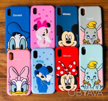 Чехол DISNEY Mickey Mouse для iPhone 11 6.1" 6/6s 7/8 Plus X/XS XR XS Max 7. . фото 1