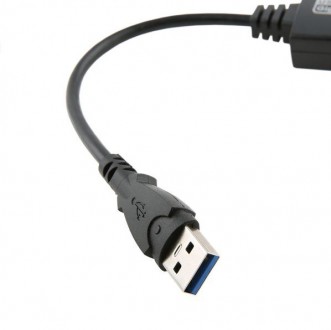 Внешняя сетевая карта USB 3.0 Gigabit Ethernet RJ45
Сетевой адаптер, чип Realte. . фото 4