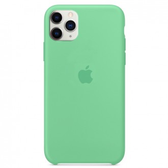 Чохол силіконовий для iPhone 11 Pro. Apple Silicone Case, колір "Spearmint". Харків. фото 1 Чохол силіконовий для iPhone 11 Pro. Apple Silicone Case, колір "Spearmint". Харків. фото 1