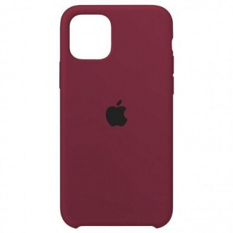 Чохол силіконовий для iPhone 11 Pro. Apple Silicone Case, колір "Marsala". Харків. фото 1 Чохол силіконовий для iPhone 11 Pro. Apple Silicone Case, колір "Marsala". Харків. фото 1