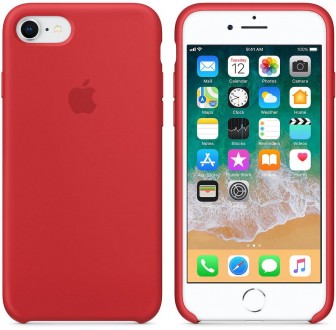 Чохол силіконовий для iPhone 7/8. Apple Silicone Case, колір "Червоний". Харків. фото 1 Чохол силіконовий для iPhone 7/8. Apple Silicone Case, колір "Червоний". Харків. фото 1