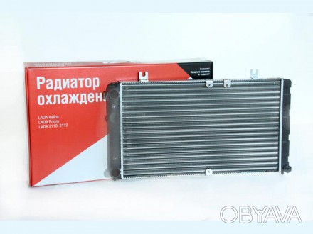 Радиатор охлаждения 2110 АвтоВаз (ОАТ ДААЗ) применяется на автомобилях ВАЗ 2110,. . фото 1