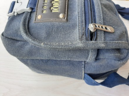 Мужская сумочка через плечо из плотной ткани (витрина)

Практичная, очень креп. . фото 9