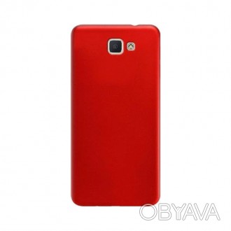 Силиконовая накладка Samsung J5 Prime G570F красная
	Отличное качество изготовле. . фото 1