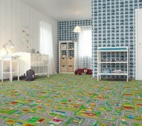 Дитячий килим дорога Напов №19 2, 4. Васильков. фото 1