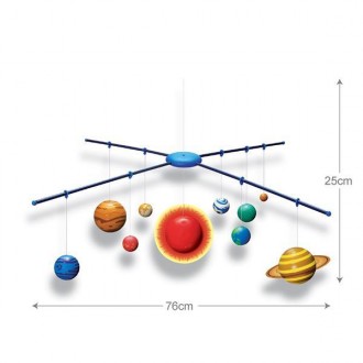 Набор для исследований 4M 3D-модель Солнечной системы позволяет смастерить ориги. . фото 7