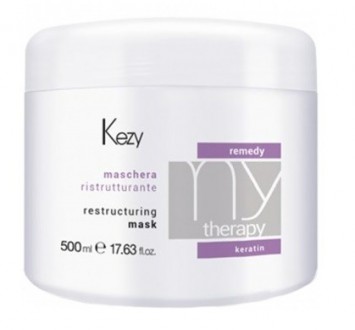 Маска реструктуризирующая с кератином Kezy Mytherapy Remedy Keratin Restructurin. Киев. фото 1 Маска реструктуризирующая с кератином Kezy Mytherapy Remedy Keratin Restructurin. Киев. фото 1