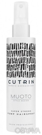 
Лак «Super Strong Pump Hairspray» от финляндского бренда-производителя «CUTRIN». . фото 1