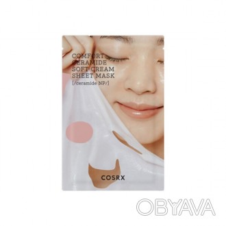 
Маска тканевая «Balancium Comfort Ceramide Soft Cream Sheet Mask» от южнокорейс. . фото 1