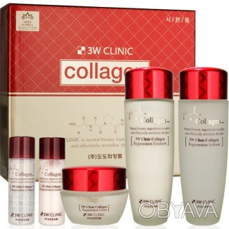
Набор «Collagen Skin Care 3 Items Set» от южнокорейского бренда-производителя «. . фото 1