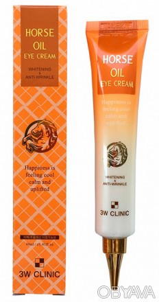 
Крем «Horse Oil Eye Cream» от южнокорейского бренда-производителя «3W CLINIC» п. . фото 1