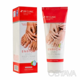 
Крем «Enrich Lovely Foot Treatment» от южнокорейского бренда-производителя «3W . . фото 1