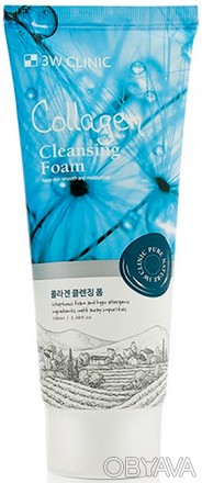 
Пенка «Collagen Foam Cleansing» от южнокорейского бренда-производителя «3W CLIN. . фото 1