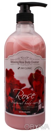 
Гель «Relaxing Body Cleanser Rose» от южнокорейского бренда-производителя «3W C. . фото 1