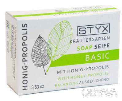 
Мыло натуральное твердое «Basic Soap Honey-Propolis» от австрийского бренда-про. . фото 1