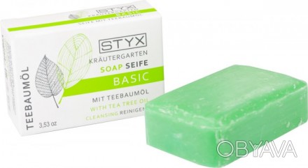 
Мыло натуральное твердое «Basic Soap Tea Tree» от австрийского бренда-производи. . фото 1