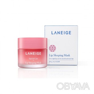 
Маска «Lip Sleeping Mask Berry» от южнокорейского бренда «LANEIGE» предназначен. . фото 1