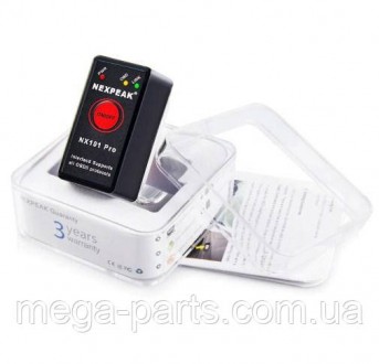 Автосканер NEXPEAK NX101 PRO ELM 327 V1.5 OBD2 Bluetooth 3.0 ДВІ ПЛАТИ PIC18F25K80. Київ. фото 1 Автосканер NEXPEAK NX101 PRO ELM 327 V1.5 OBD2 Bluetooth 3.0 ДВІ ПЛАТИ PIC18F25K80. Київ. фото 1