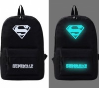 Детский светящийся рюкзак Супермен Superman качественный черный. Чернигов. фото 1 Детский светящийся рюкзак Супермен Superman качественный черный. Чернигов. фото 1