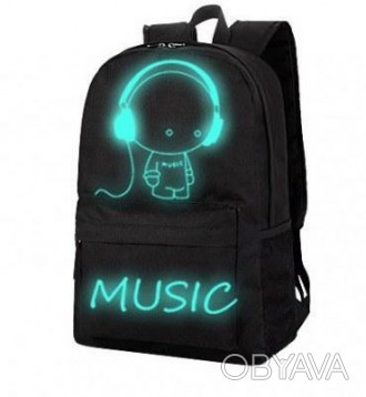 Детский светящийся рюкзак Music черный
Стильная и практичная вещь для детей и по. . фото 1