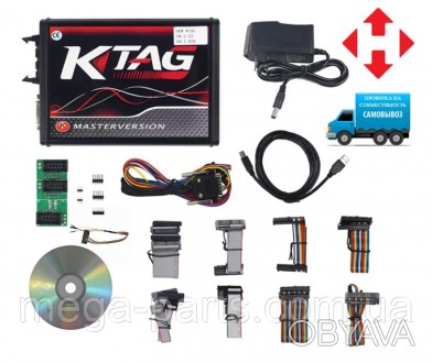 Програматор K-TAG призначений для програмування та чип-тюнінгу електронних блокі. . фото 1
