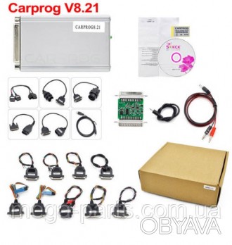 CARPROG V10.93 FULL Set з усіма адаптерами з 21 предмета був розроблений для зад. . фото 1