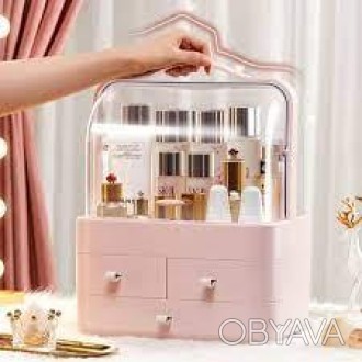 Настольный органайзер стойка для косметики Cosmetic Storage Box
Описание:
Удобны. . фото 1