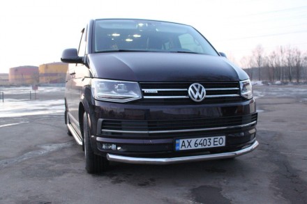 Труба одинарная на Volkswagen Transporter T6 (70 диаметр). Київ. фото 1 Труба одинарная на Volkswagen Transporter T6 (70 диаметр). Київ. фото 1