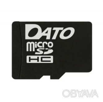 Карта пам'яті DATO microSDHC - універсальний аксесуар, який можна застосовувати . . фото 1