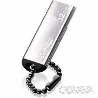 Використовуйте флеш-накопичувач Silicon Power 32GB Touch 830 Silver USB 2.0 для . . фото 1