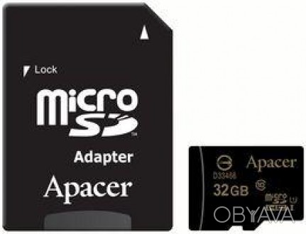 Карта пам'яті microSDXC / SDHC UHS-I Class10 від Apacer миттєво реагує на кожну . . фото 1