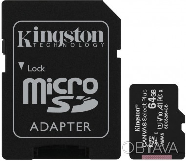 Canvas Select Plus microSD компанії Kingston - - для сучасних, активних людей, я. . фото 1