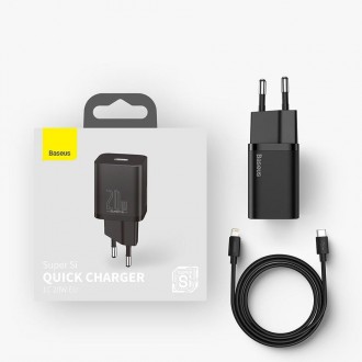 Мережевий зарядний пристрій Baseus Super Si Black TZCCSUP-B01. Киев. фото 1 Мережевий зарядний пристрій Baseus Super Si Black TZCCSUP-B01. Киев. фото 1