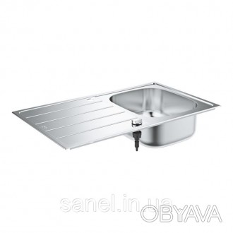 Кухонная мойка Grohe Sink K200 31552SD1 изготовлена из нержавеющей стали с хроми. . фото 1