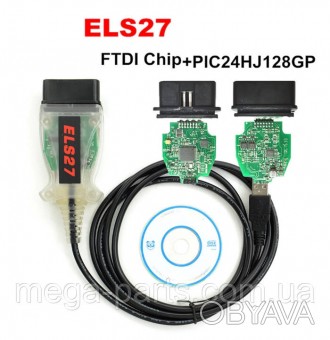 Авто сканер ELS27 на базе чипа PIC24HJ128GP + FTDI - это новый диагностический а. . фото 1