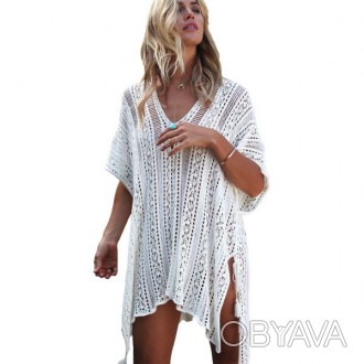 This cute and stylish swimsuit cover up is the perfect go to for this upcoming s. . фото 1