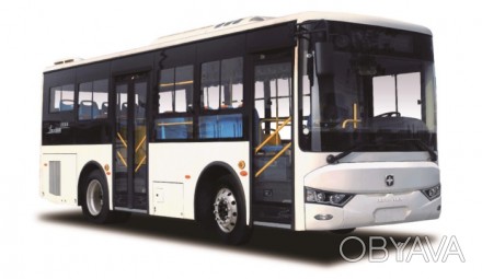 Характеристики: Городской автобус ASIASTAR JS6770GH 7,7 м на газе CNG 
Габариты. . фото 1