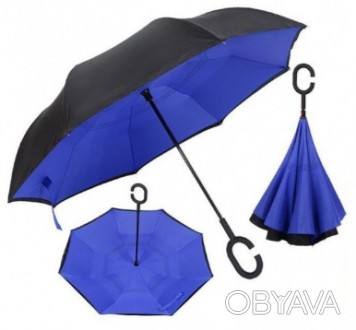 Зонт наоборот – не просто яркий и необычный аксессуар.
В чём секрет зонта-наобор. . фото 1
