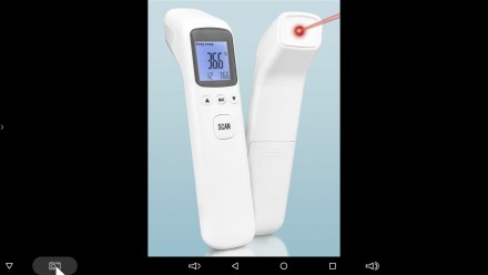 Продаю инфракрасный бесконтактный медицинский термометр  GP-100 для из. . фото 3
