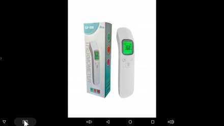 Продаю инфракрасный бесконтактный медицинский термометр  GP-100 для из. . фото 2