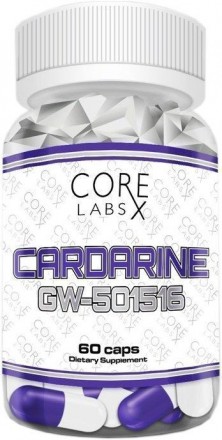 Кардарин Core Labs X Cardarine GW-501516 12.5 mg 60 caps. Киев. фото 1 Кардарин Core Labs X Cardarine GW-501516 12.5 mg 60 caps. Киев. фото 1