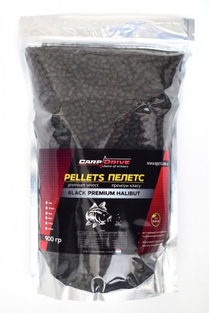 Pellets пеллетс Carp Drive Black Premium Halibut (премиум класcа) 4,5 мм 900гр
П. . фото 2