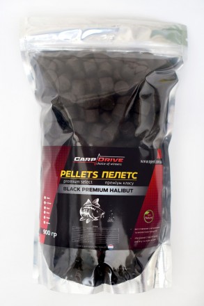 Pellets пеллетс Carp Drive Black Premium Halibut (премиум класcа) 14 мм 900гр
Пр. . фото 2