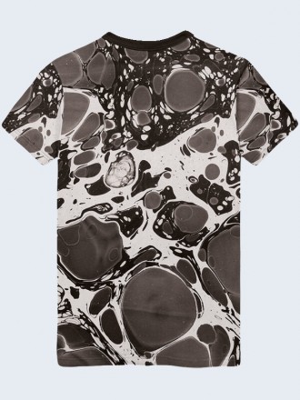 Замечательная футболка Abstract spots с прикольным рисунком. Материал: 100% поли. . фото 3