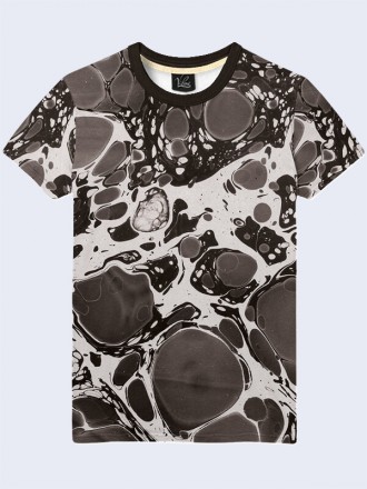 Замечательная футболка Abstract spots с прикольным рисунком. Материал: 100% поли. . фото 2