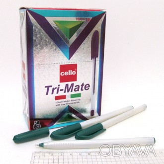  Товар на сайте >>>Ручка шариковая "Tri-Mate" зелен Складская поставка 1‒7 рабоч. . фото 1