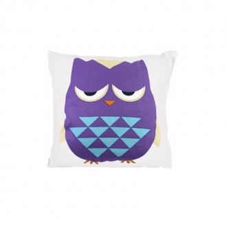 Детская хлопковая подушка Lesko AJ0030 Совушка Green + Purple 30*30см в кроватку. Запорожье. фото 1 Детская хлопковая подушка Lesko AJ0030 Совушка Green + Purple 30*30см в кроватку. Запорожье. фото 1