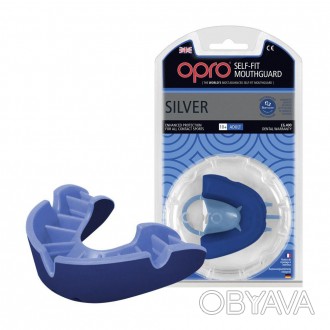 Капа OPRO Silver Blue/Light Blue (art.002189002)
Призначення: для боксу та єдино. . фото 1