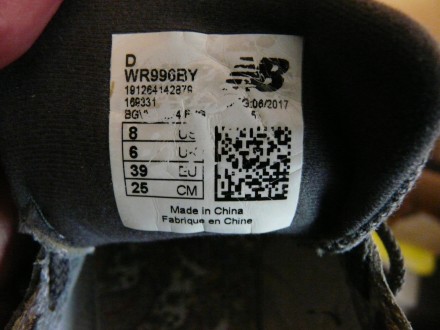 Предлагаются шикарные кроссовки от американского бренда New Balance.Модель 996.М. . фото 9